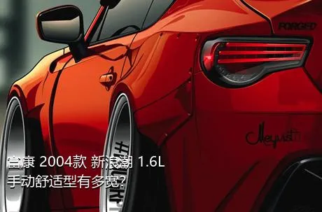 富康 2004款 新浪潮 1.6L 手动舒适型有多宽？