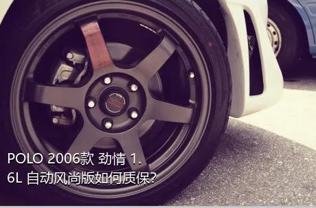 POLO 2006款 劲情 1.6L 自动风尚版如何质保？