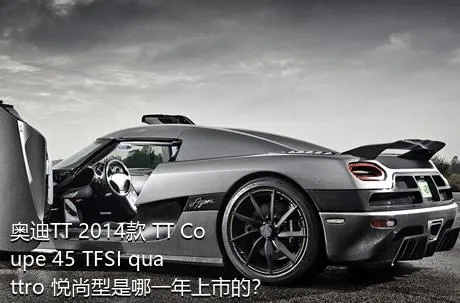 奥迪TT 2014款 TT Coupe 45 TFSI quattro 悦尚型是哪一年上市的？