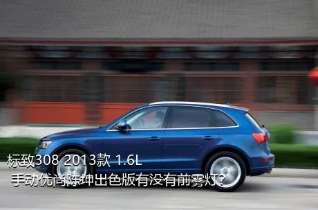 标致308 2013款 1.6L 手动优尚陈坤出色版有没有前雾灯？