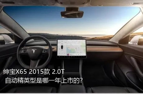 绅宝X65 2015款 2.0T 自动精英型是哪一年上市的？