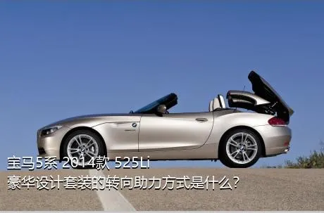 宝马5系 2014款 525Li 豪华设计套装的转向助力方式是什么？