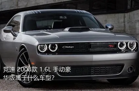 竞速 2008款 1.6L 手动豪华版属于什么车型？