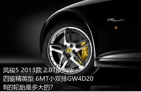 风骏5 2013款 2.0T欧洲版 四驱精英型 6MT小双排GW4D20B的轮胎是多大的？
