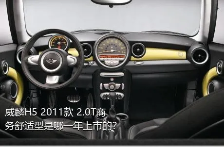 威麟H5 2011款 2.0T商务舒适型是哪一年上市的？