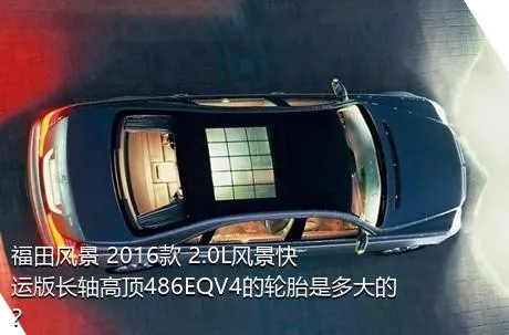 福田风景 2016款 2.0L风景快运版长轴高顶486EQV4的轮胎是多大的？