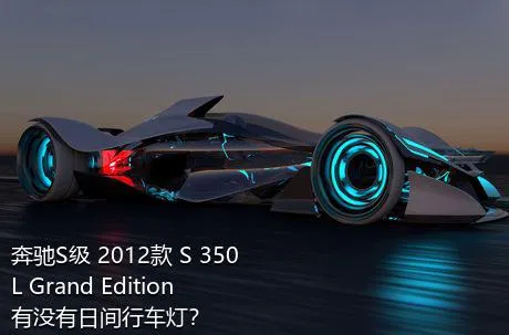 奔驰S级 2012款 S 350 L Grand Edition有没有日间行车灯？