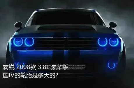 霸锐 2008款 3.8L 豪华版 国IV的轮胎是多大的？
