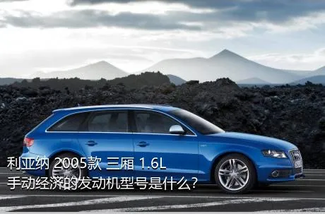 利亚纳 2005款 三厢 1.6L 手动经济的发动机型号是什么？