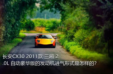 长安CX30 2011款 三厢 2.0L 自动豪华版的发动机进气形式是怎样的？