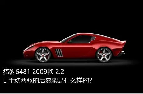 猎豹6481 2009款 2.2L 手动两驱的后悬架是什么样的？