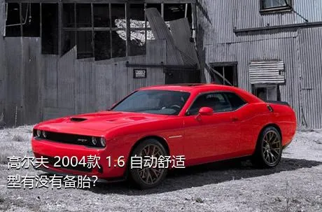 高尔夫 2004款 1.6 自动舒适型有没有备胎？