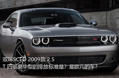 双环SCEO 2009款 2.5T 四驱豪华型的排放标准是？是欧几的车？