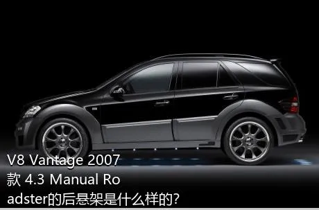 V8 Vantage 2007款 4.3 Manual Roadster的后悬架是什么样的？