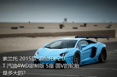 索兰托 2015款 索兰托L 2.0T 汽油4WD定制版 5座 国V的轮胎是多大的？