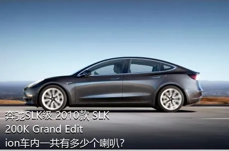 奔驰SLK级 2010款 SLK 200K Grand Edition车内一共有多少个喇叭？