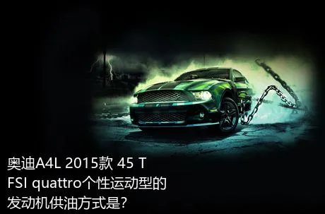 奥迪A4L 2015款 45 TFSI quattro个性运动型的发动机供油方式是？