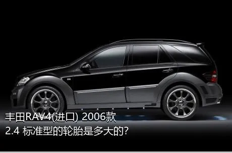 丰田RAV4(进口) 2006款 2.4 标准型的轮胎是多大的？