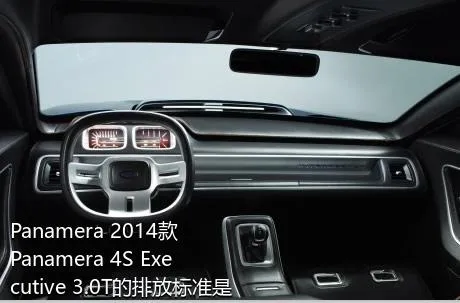 Panamera 2014款 Panamera 4S Executive 3.0T的排放标准是？是欧几的车？