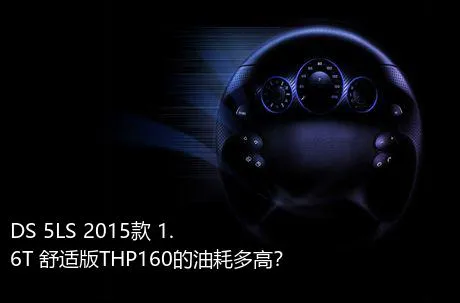 DS 5LS 2015款 1.6T 舒适版THP160的油耗多高？