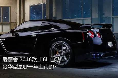 爱丽舍 2016款 1.6L 自动豪华型是哪一年上市的？