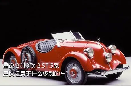 星锐 2013款 2.5T 5系星快运属于什么级别的车？
