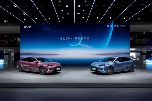 比亚迪海豹DM-i正式预售 17.68万-24.68万元