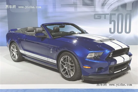 野马Shelby GT500敞篷版亮相 换5.8升引擎