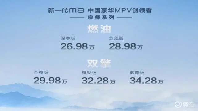 低配就满足豪华需求 广汽传祺M8宗师版26.98万起售