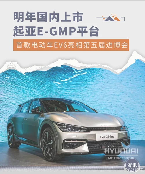 明年国内上市 起亚E-GMP平台首款电动车EV6亮相