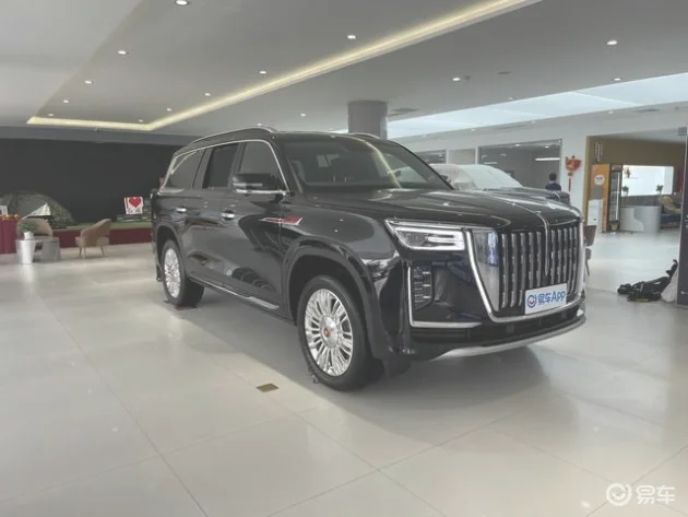 红旗LS7实车内饰首次亮相 搭载4.0T V8发动机/定位全尺寸SUV