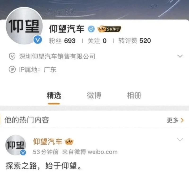 或售150万，这辆比亚迪你买不起，比亚迪高端品牌定名仰望