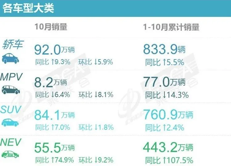 10月SUV销量：比亚迪宋破5万，Model Y一落千丈