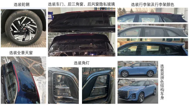 红旗HS3申报信息曝光 两款动力/中型SUV定位