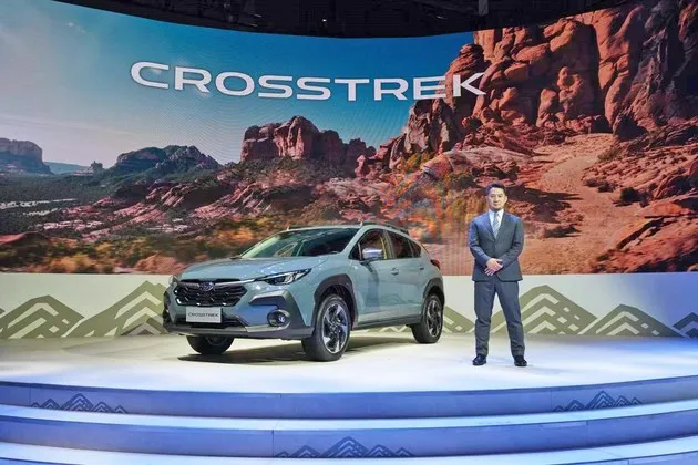 售价19.98万起，斯巴鲁全新CROSSTREK亮相申城