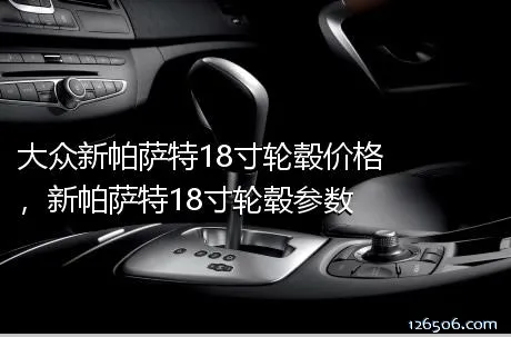 大众新帕萨特18寸轮毂价格，新帕萨特18寸轮毂参数