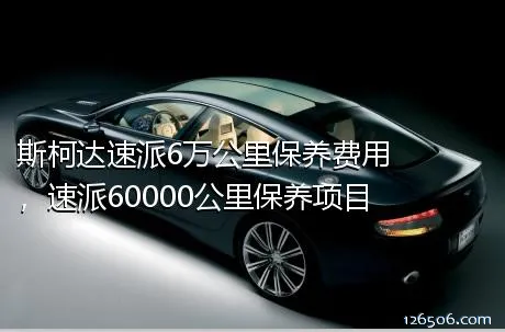 斯柯达速派6万公里保养费用，速派60000公里保养项目