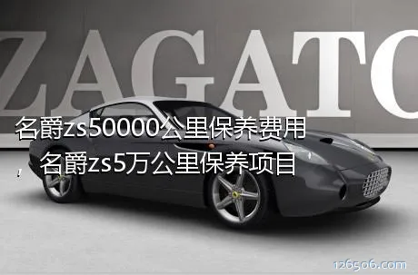 名爵zs50000公里保养费用，名爵zs5万公里保养项目