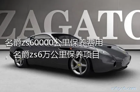 名爵zs60000公里保养费用，名爵zs6万公里保养项目