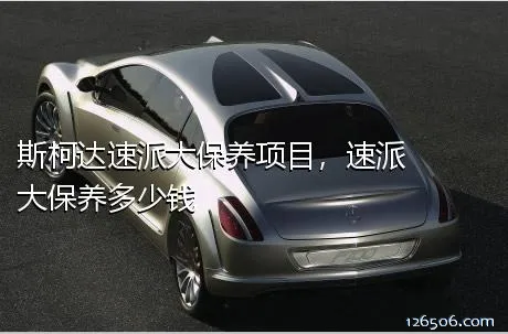 斯柯达速派大保养项目，速派大保养多少钱