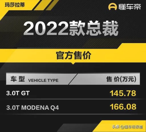 玛莎拉蒂总裁价格及图片报价 玛莎拉蒂总裁2018款