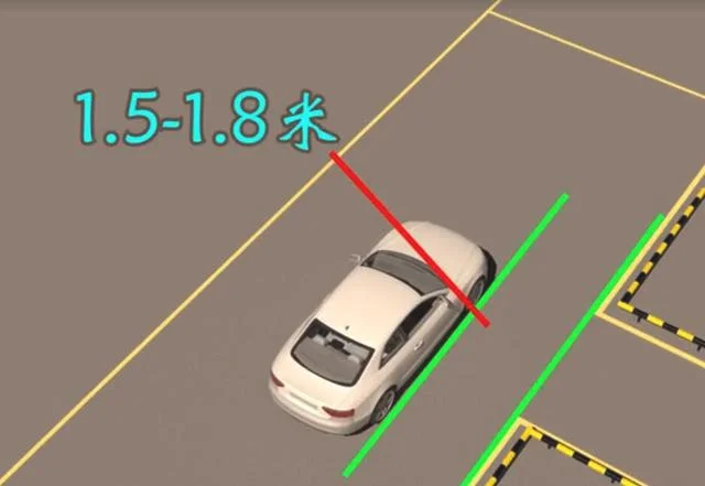 科目二倒车入库技巧视频讲解 科目二一把进倒车入库技巧