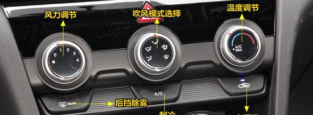 现代领动中控按钮图解，领动车内按键功能说明