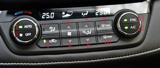丰田rav4怎么开热风，丰田rav4冷风怎么开