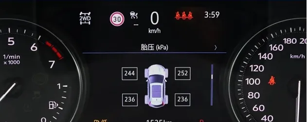 凯迪拉克xt4胎压是多少，xt4胎压怎么看