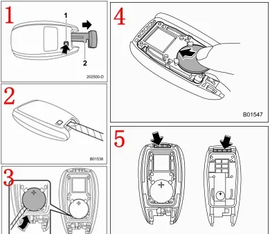 斯巴鲁傲虎钥匙电池型号，傲虎钥匙换电池方法