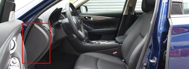 英菲尼迪QX50保险盒在哪里，QX50保险丝盒图解说明