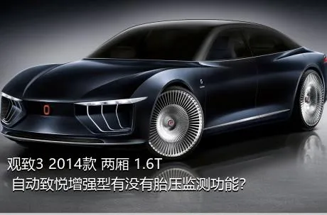 观致3 2014款 两厢 1.6T 自动致悦增强型有没有胎压监测功能？