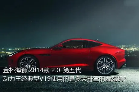 金杯海狮 2014款 2.0L第五代动力王经典型V19使用的是多大排量的发动机？