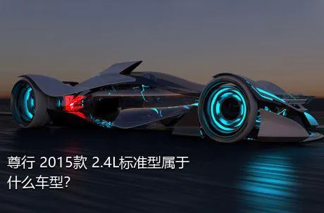 尊行 2015款 2.4L标准型属于什么车型？